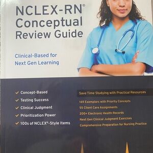 XOXO NCLEX-RN Conceptual Review Guide - Blue and Black